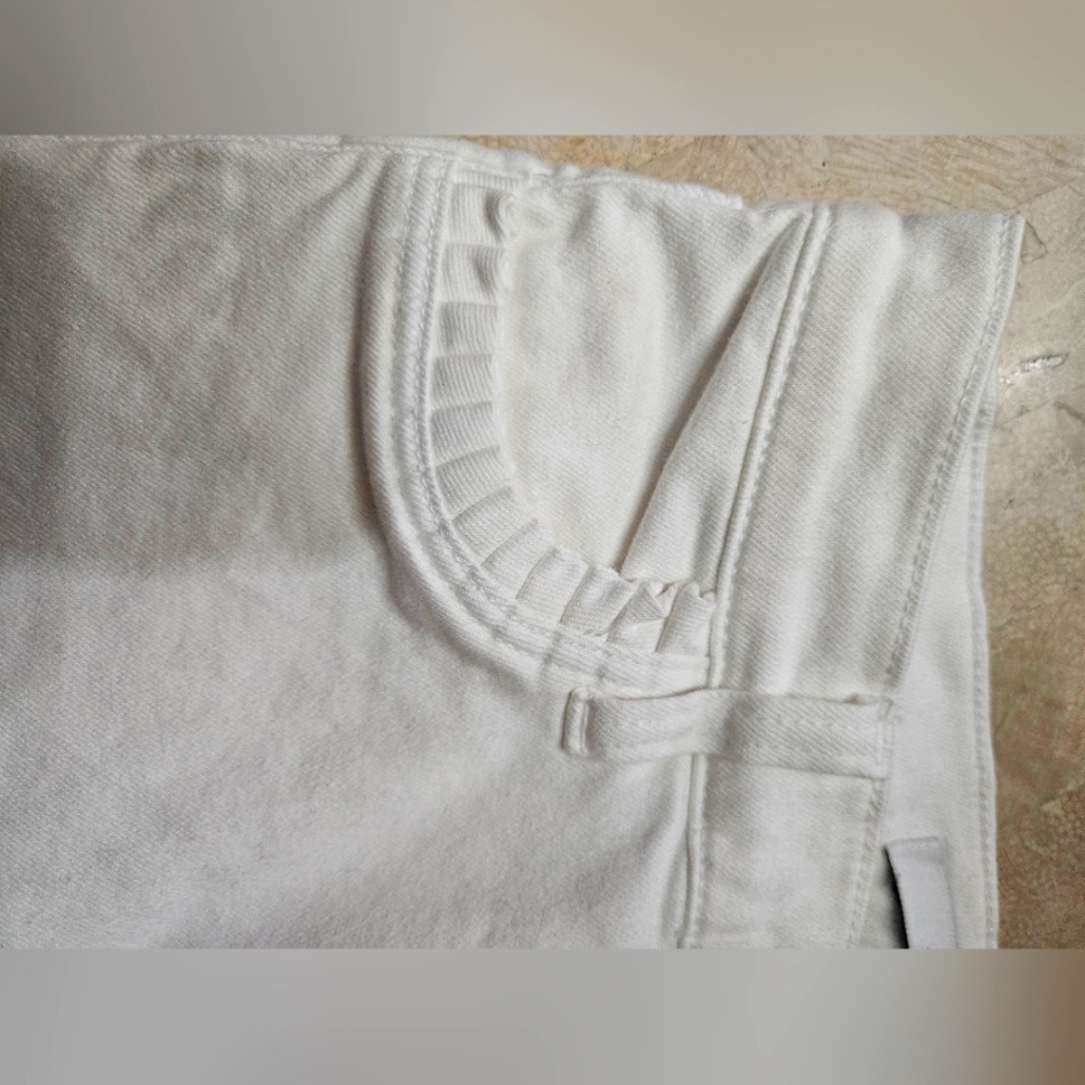 JBRAND white jeans size 26 Luxury